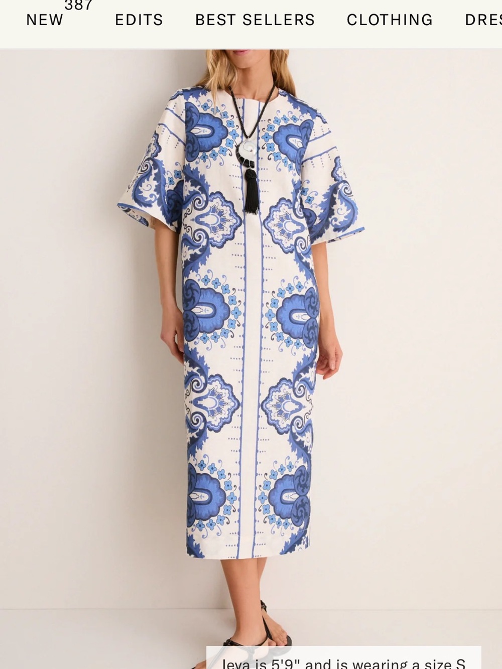 Tuckernuck Ultramarine Medallion James Dress